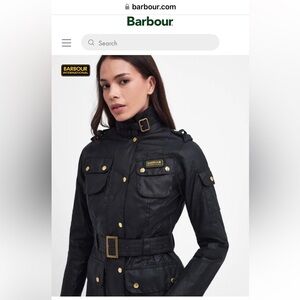 Barbour International Waxed Jacket